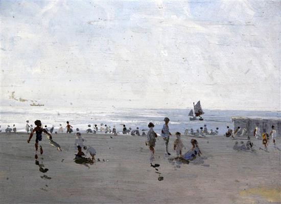 § Campbell Archibald Mellon (1878-1955) Late August Morning 8.5 x 11.5in.
